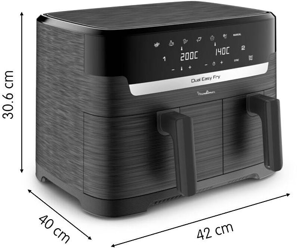 Фото - Мультипіч Moulinex EZ901H20 DUAL EASY FRY