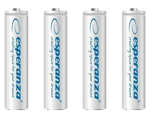 Фото - Аккумулятор тип AAA Esperanza Ni-MH AAA 1000 mAh 4 шт. White (EZA102W) Фото - Аккумулятор тип AAA Esperanza Ni-MH AAA 1000 mAh 4 шт. White (EZA102W)