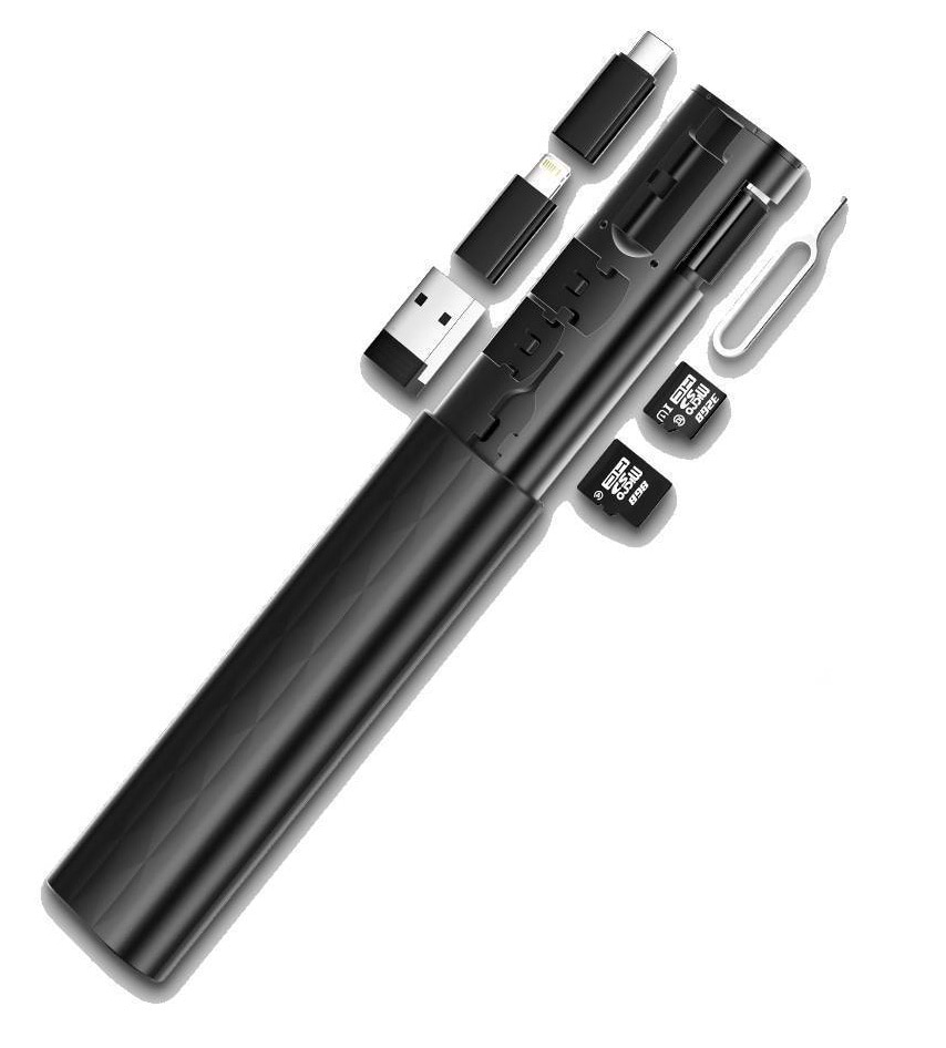 Органайзер для хранения кабелей Essager Lingwen Multifunctional Data Cable Storage Box +Cable Type-C 60W (EZJHZ-LW01)