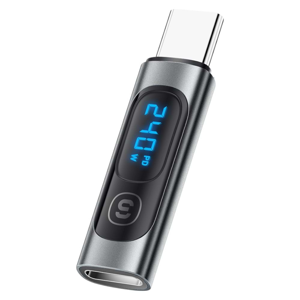 Перехідник Essager Type-C female to Type-C male (EZJTT-TX0G-P) - Фото 1