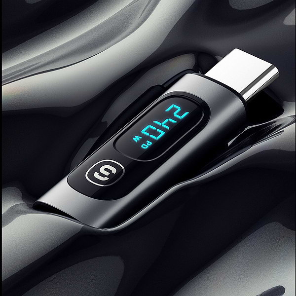 Фото - Перехідник Essager Type-C female to Type-C male (EZJTT-TX0G-P)