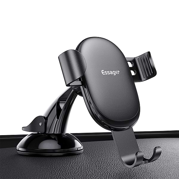 Фото - Автодержатель Essager MoJack Gravity Car Phone Holder Black (EZJXP-MJ01)