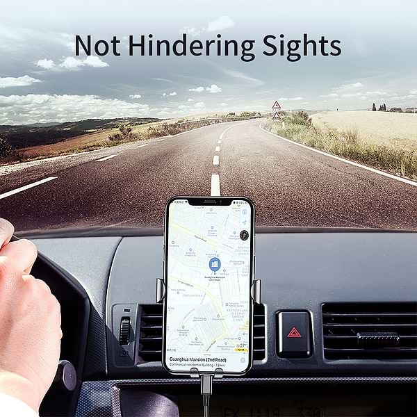 Фото - Автодержатель Essager MoJack Gravity Car Phone Holder Black (EZJXP-MJ01)