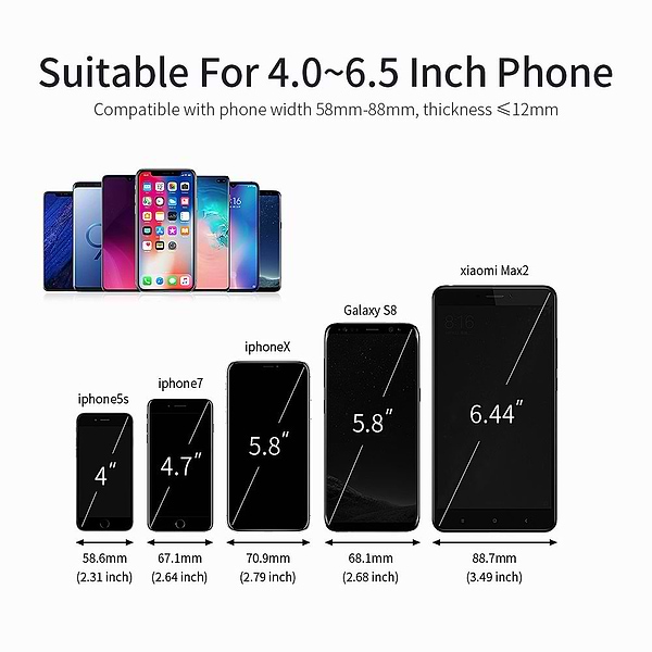 Фото - Автодержатель Essager MoJack Gravity Car Phone Holder Black (EZJXP-MJ01)