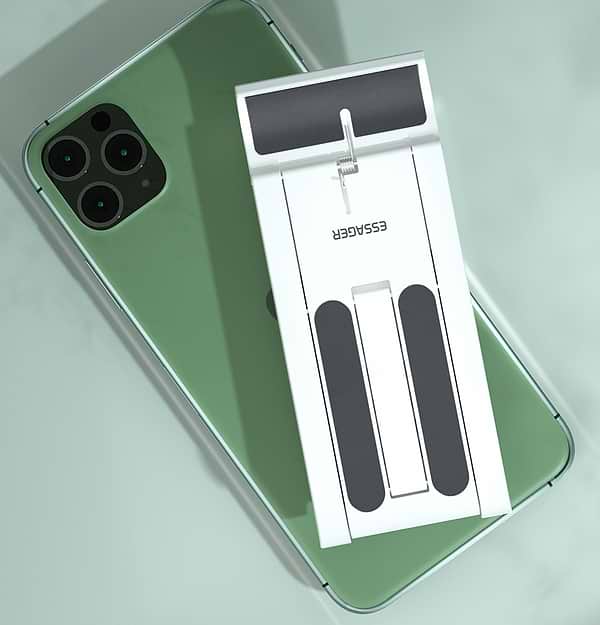Фото - Підставка для мобільного пристрою Essager Sailing Desktop Phone Holder White (EZJZM-FC02)