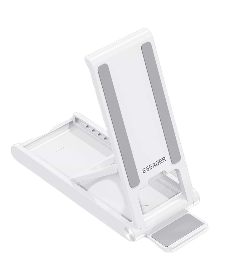 Підставка для мобільного пристрою Essager Moonlight Box Desk Stand White (EZJZM-YGBH02-Z - Фото 1