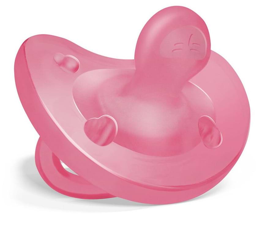 Ортодонтична пустушка Chicco Physioforma Soft силіконова від 16 до 36 м (73091.93) - Фото 1
