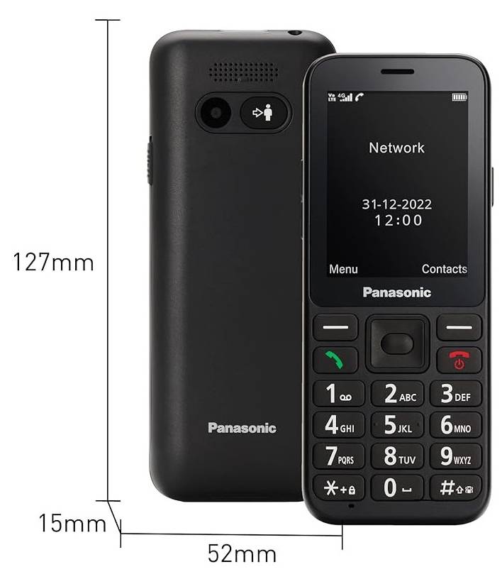 Фото - Мобильный телефон Panasonic KX-TU250EXB Black