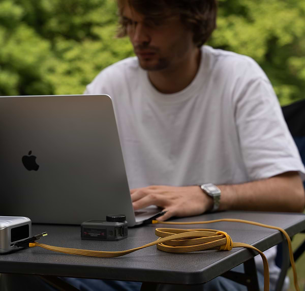 Фото - Кабель синхронізації даних Rolling Square 6in1, inCharge XL 3 м Yellow (XLL03R)