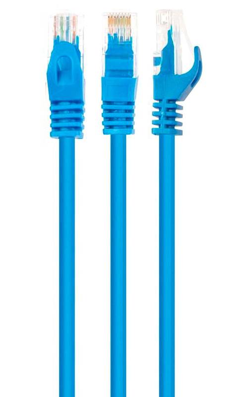 Кабель патч-корд Kingda Cat.5e 15m Blue (PAUT31500-CU-BL)