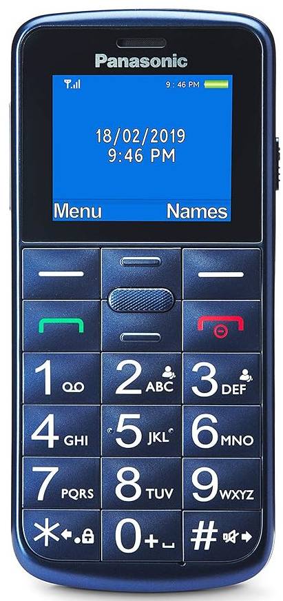 Мобильный телефон Panasonic KX-TU110EXC Blue - Фото 1