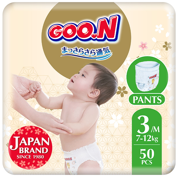Фото - Одноразовые подгузники-трусики Goo.N Premium Soft 7-12 кг 3(M) 50 шт. (F1010101-156) Фото - Одноразовые подгузники-трусики Goo.N Premium Soft 7-12 кг 3(M) 50 шт. (F1010101-156)