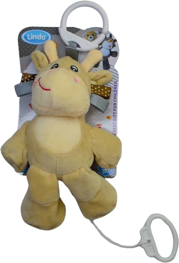 Фото - Брязкальце Lindo Корова бежева (F 1022 корова)