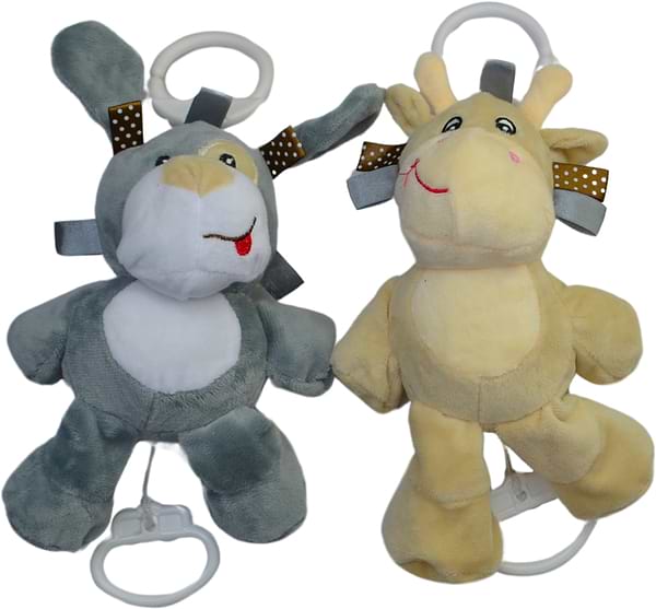 Фото - Брязкальце Lindo Корова бежева (F 1022 корова)