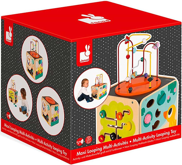 Фото - Бизиборд-куб Janod J08256