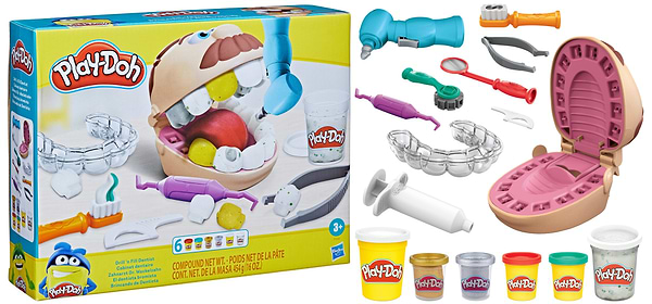 Фото - Наборы для лепки Hasbro Play-Doh Мистер Зубастик (F1259)