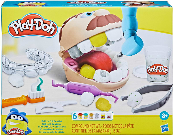 Фото - Наборы для лепки Hasbro Play-Doh Мистер Зубастик (F1259)