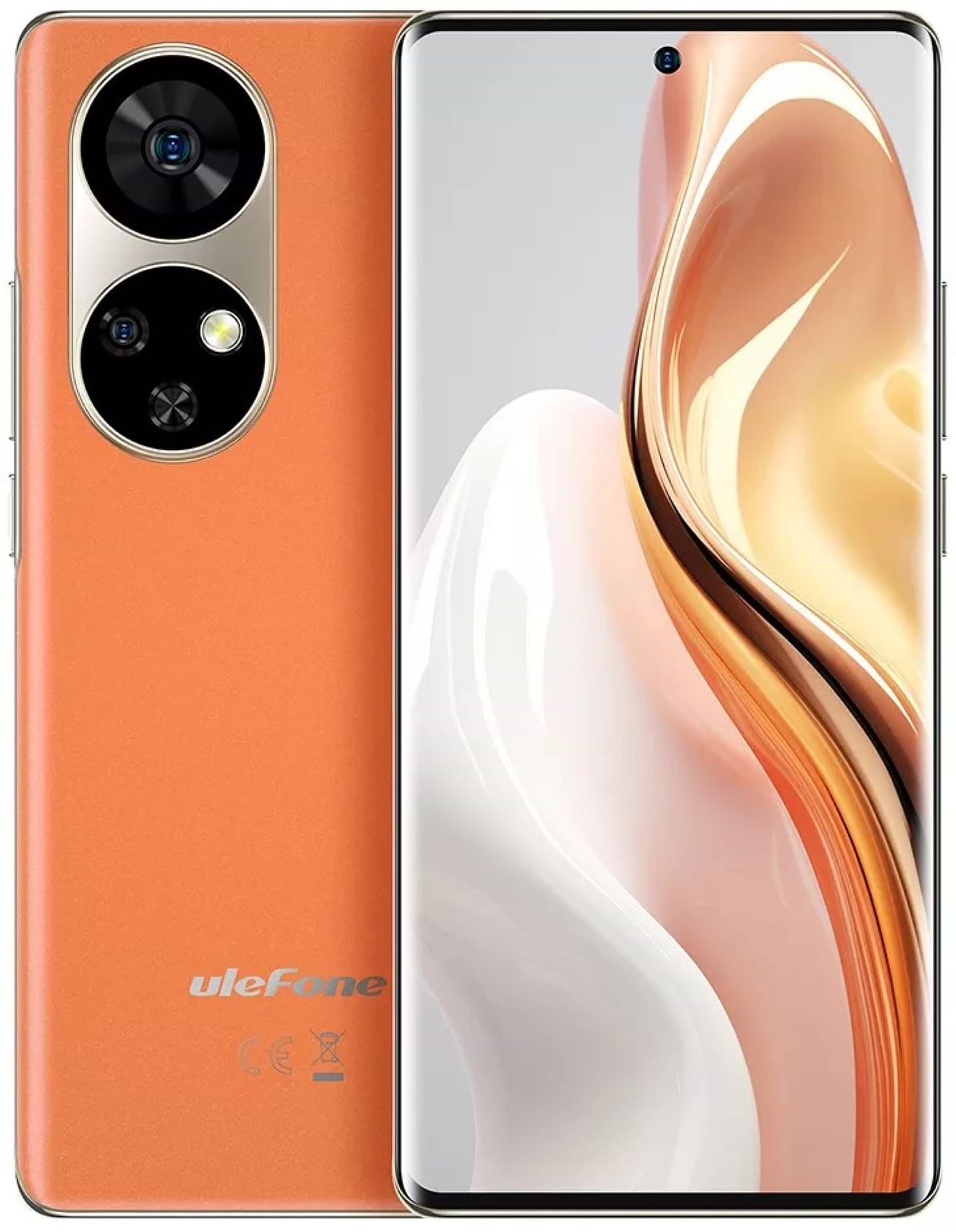 Смартфон Ulefone Note 17 Pro 12/256Gb NFC Amber Orange - Фото 1