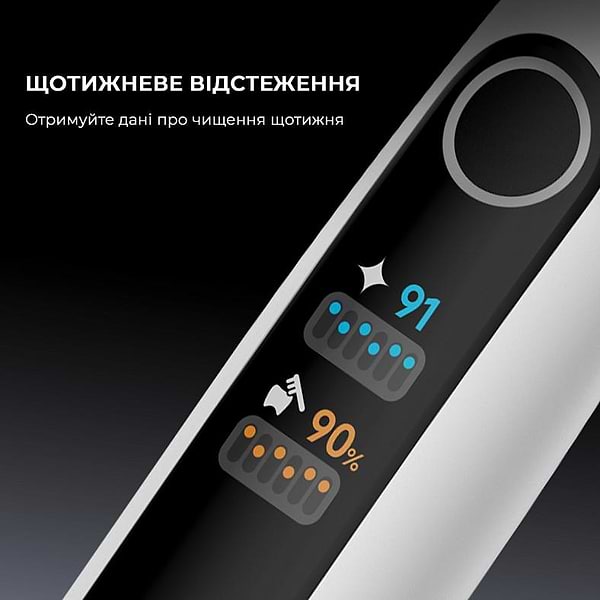 Фото - Зубная щетка электрическая Oclean X Pro 20 S Duo Set White+Black (6970810556919)