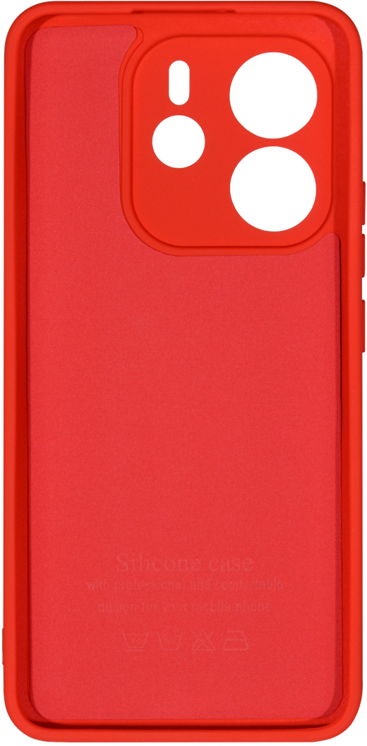 Фото - Чехол для смартфона Zarmans Soft Touch Redmi Note 14 (4G) EU красный (000002596)