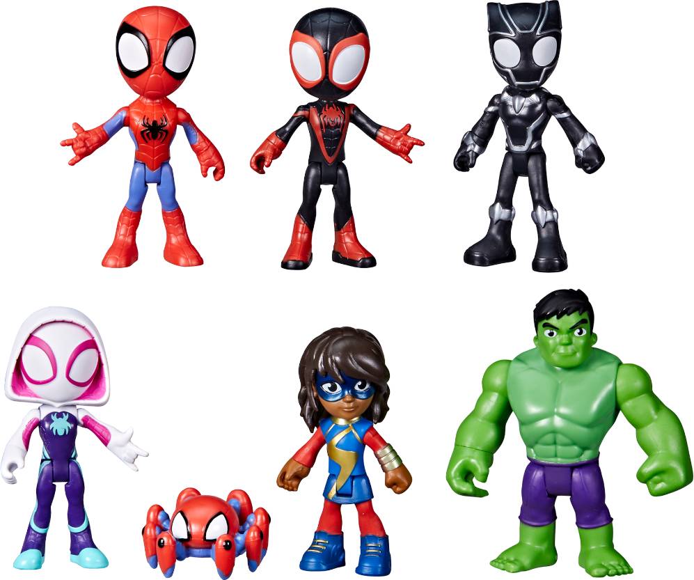 Коллекционные фигурки набор Hasbro SPD серии "Спайди и его удивительные друзья" (F1458) - Фото 1