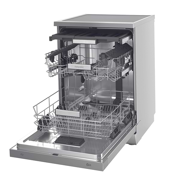 Фото - Посудомийна машина окремостояча Hotpoint-Ariston H7FHS41X