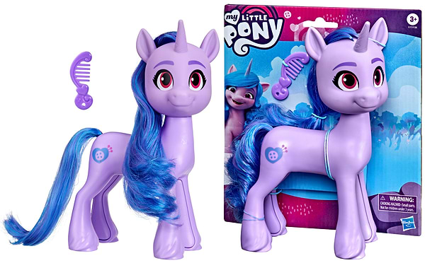 Фото - Колекційна фігурка Hasbro Моя маленька Поні F1777 MEGA MOVIE FRIENDS IZZY (F1588_F1777)