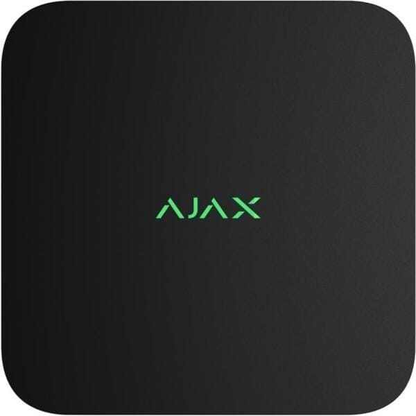 Видеорегистратор IP Ajax NVR DC Black (000055795)