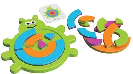 Настільна гра розвиваюча (3-4 роки) Fat Brain Toys Bugzzle Збери жука (F209ML)