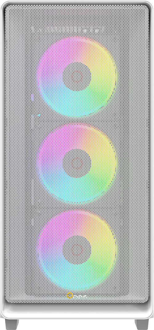 Фото - Корпус OCYPUS ATX W/O PSU GAMMA C60 WH ARGB (GAMMA-C60-WHG400XX-GL)