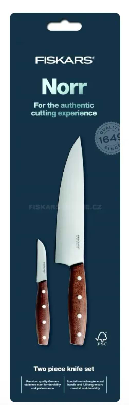 Набор ножей Fiskars NORR 2 шт. (1016471)