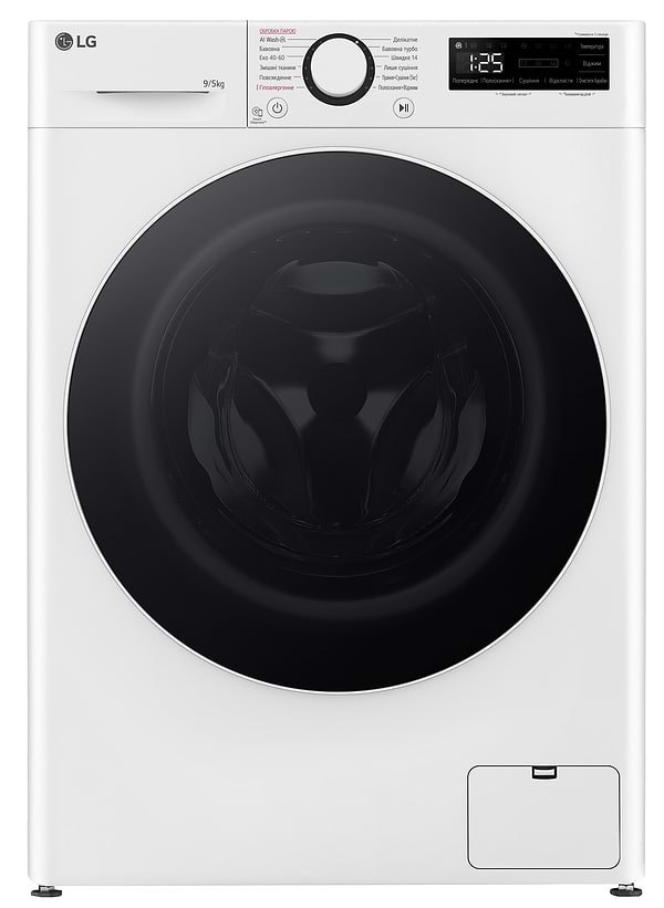 Фото - Стирально-сушильная машина LG F2R5FG0W