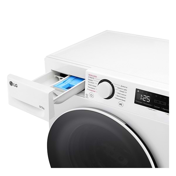Фото - Стирально-сушильная машина LG F2R5FG0W
