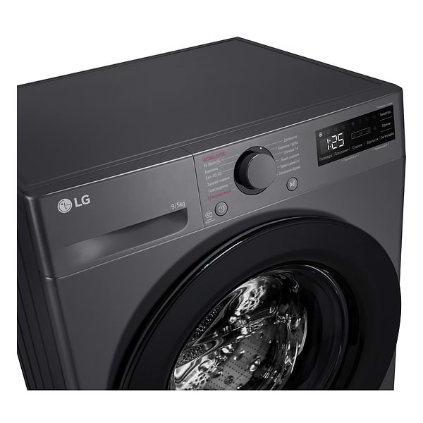 Фото - Стирально-сушильная машина LG F2R5FG6J