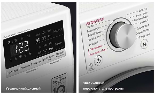 Фото - Стиральная машина LG F2V5HS1W