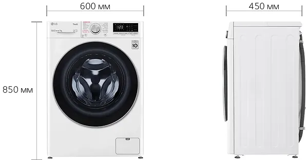 Фото - Стиральная машина LG F2V5HS1W