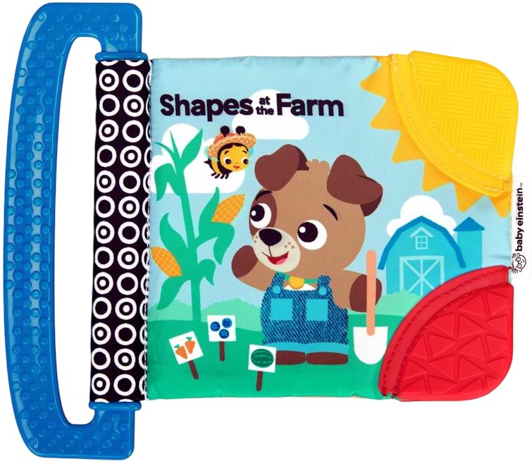 Книжка-игрушка Baby Einstein Shapes at the Farm (17614)