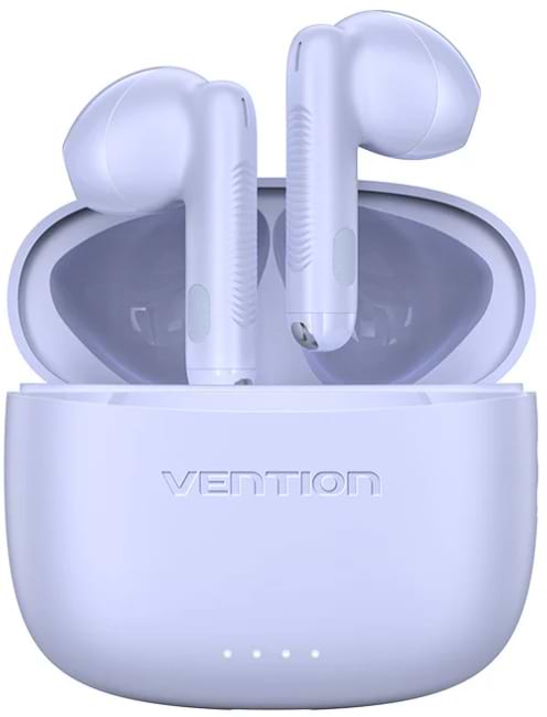 Навушники вкладиші бездротові TWS Vention Elf Earbuds E03 Purple (NBHV0) - Фото 1