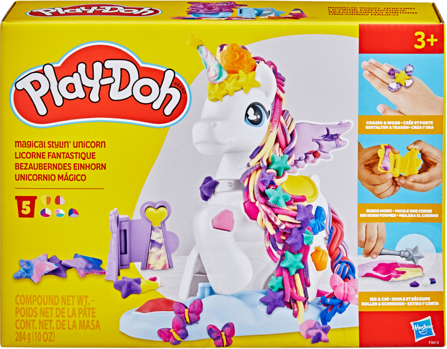 Наборы для лепки Hasbro Play-Doh Стильный единорог (F3613)