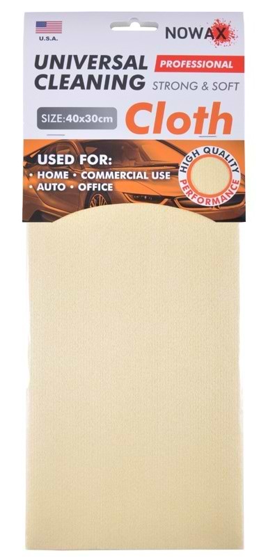 Автомобільна серветка NOWAX 40x30 см (NX63432)
