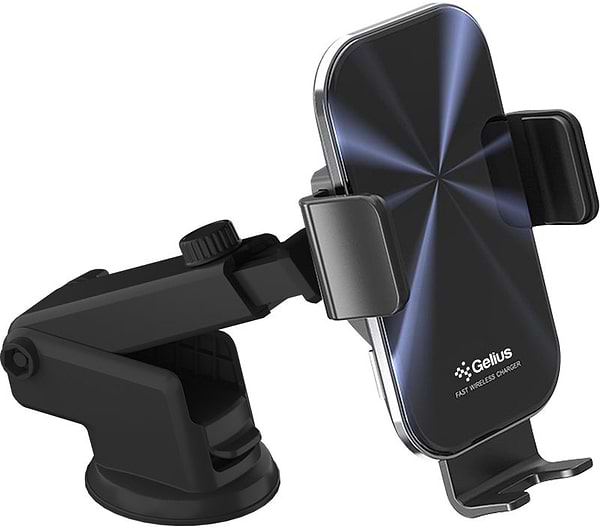 Фото - Автотримач з бездротовою зарядкою Gelius Odyssey GP-WCH010 15W Black