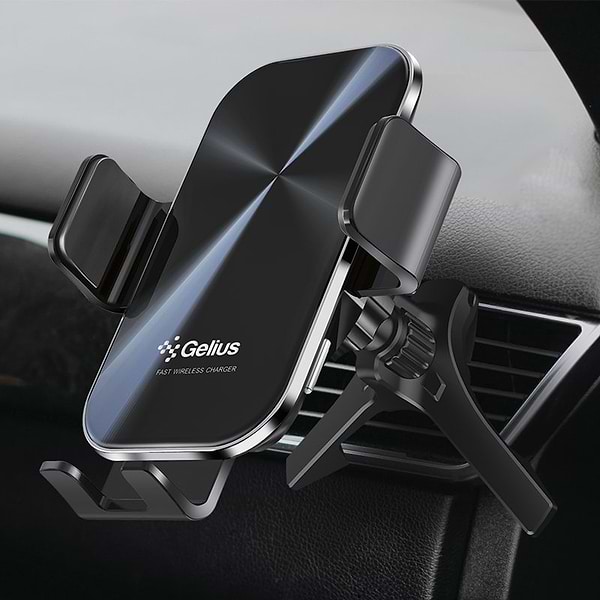 Фото - Автотримач з бездротовою зарядкою Gelius Odyssey GP-WCH010 15W Black