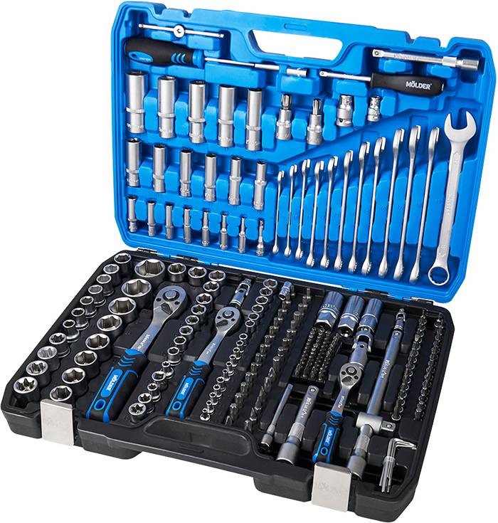 Набор инструментов Molder 219 шт. в кейсе (MT60219)