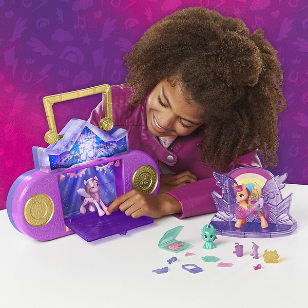 Фото - Колекційні фігурки набір Hasbro MY LITTLE PONY Музичний центр (F3867)