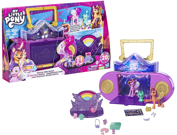 Фото - Колекційні фігурки набір Hasbro MY LITTLE PONY Музичний центр (F3867)