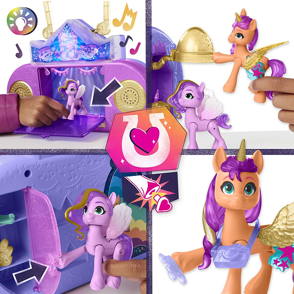 Фото - Колекційні фігурки набір Hasbro MY LITTLE PONY Музичний центр (F3867)