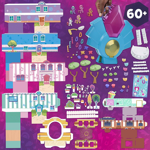 Фото - Колекційні фігурки набір Hasbro MY LITTLE PONY Міні-світ MLP Magic Epic Mini Crystal Brighthouse (F3875)