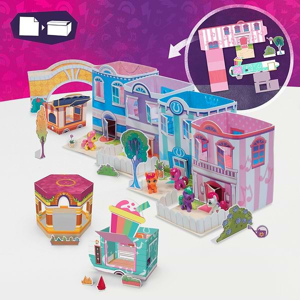 Фото - Колекційні фігурки набір Hasbro MY LITTLE PONY Міні-світ MLP Magic Epic Mini Crystal Brighthouse (F3875)