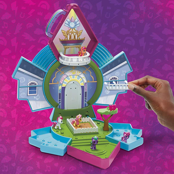 Фото - Колекційні фігурки набір Hasbro MY LITTLE PONY Міні-світ MLP Magic Epic Mini Crystal Brighthouse (F3875)