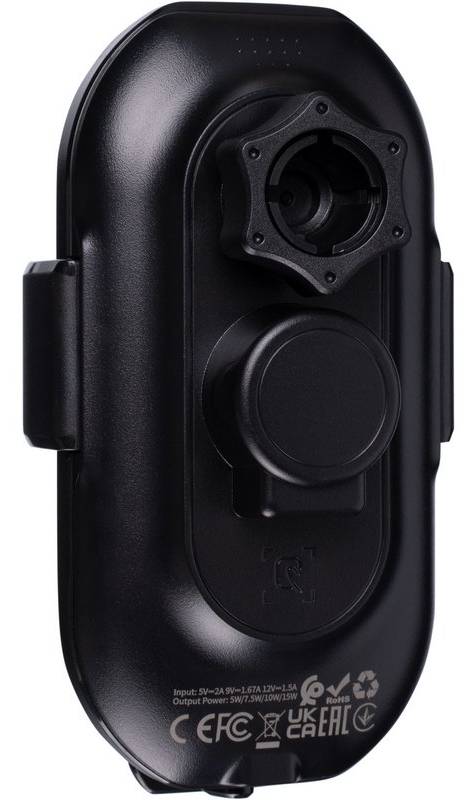 Фото - Автодержатель с беспроводной зарядкой Gelius Tesseract GP-WCH010X Black (99055)